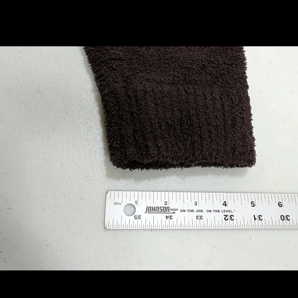 Natori Akio Cheniile Jogger Pants Mens L Brown Cozy Lounge Cabincore #1111 - Picture 11 of 11